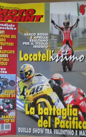 Motosprint 42 2000 Duello Show tra Valentino Rossi e Max Biaggi - Superbike Duca