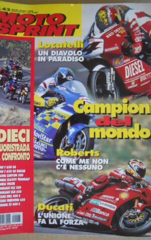 Motosprint 43 2000 Test BMW F 650 GS - Cagiva Canyon 500 Honda XL650