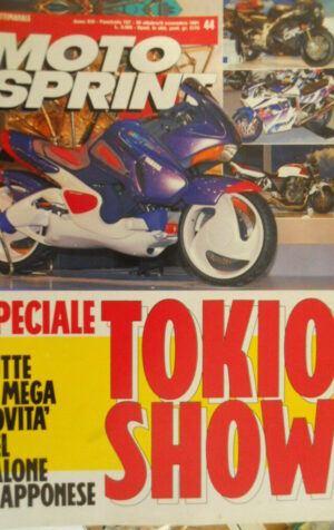 Motosprint 44 1991 Speciale salone di Tokyo novità Giapponesi