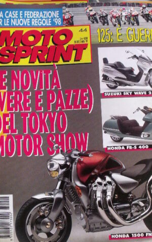 Motosprint 44 1997 Le novità vere e pazze del Salone di Tokyo - Honda 1500