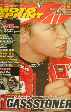 Motosprint 44 2007 Intervista a STONER il campione del mondo della DUCATI