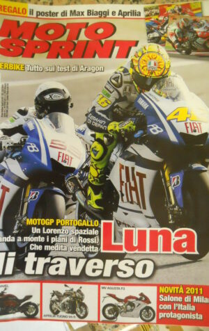 Motosprint 44 2010 Ducati Diavel Aprilia Tuono V4R MV Agusta F3