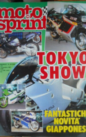 Motosprint 46 1987 Speciale salone di Tokyo novità giapponesi -