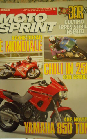 Motosprint 46 1990 Novità Yamaha 850 TDM - Roche Ducati è mondiale