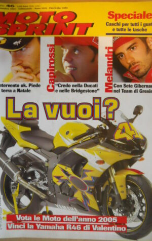 Motosprint 46 2004 Max Biaggi Loris Capirossi Marco Melandri