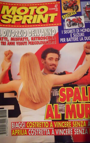 Motosprint 47 1996 Test Enduro Yamaha WR 125 WR 250 - Honda VTR 1000 F