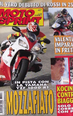Motosprint 47 1997 Il vero debutto di ROSSI in 250 - Test Yamaha YZF 1000 R1