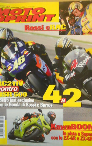 Motosprint 47 2002 Sfide RC2 11V contro Honda NSR 500 - Kawasaki ZX-6R