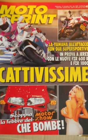 Motosprint 48 1993 Trial Amos Bilbao - Doriano Ramboni - Test Yamaha FZR 600 R