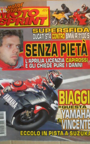 Motosprint 49 1998 Supersfida Ducati ST4 contro BMW R 1100S -Max Biaggi