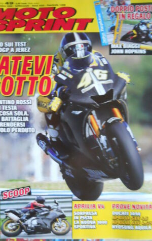 Motosprint 49 2006 Test Novità Ducati 1098 Aprilia SXV 4.5 - Hyosung Aquila