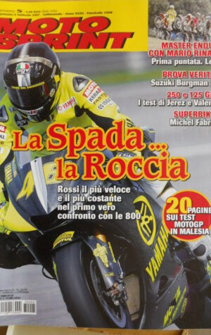 Motosprint 5 2007 Valentino Rossi la Spada nella Roccia - Test Suzuki Burgman 20