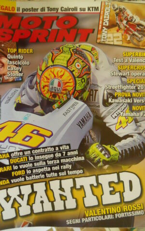 Motosprint 5 2010 Casey Stoner in 16 pagine da collezionare