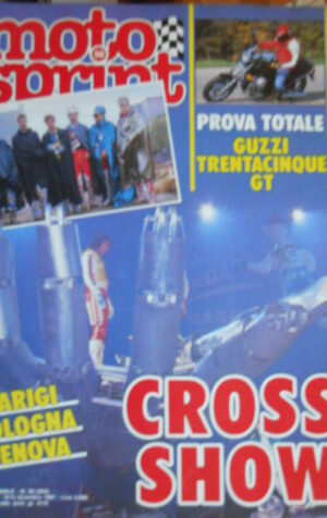Motosprint 50 1987 Test Guzzi 35 GT - Ferrari divorzia da BIMOTA