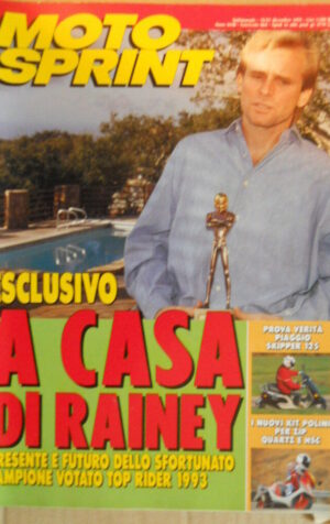 Motosprint 50 1993 A Casa di Rayney sfortunato campione del mondo