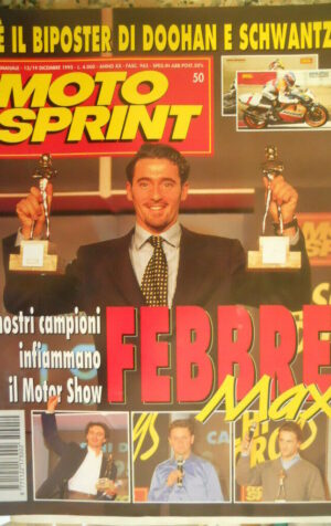 Motosprint 50 1995 La battaglia dei giganti Parigi Dakar - Max Biaggi Top Rider