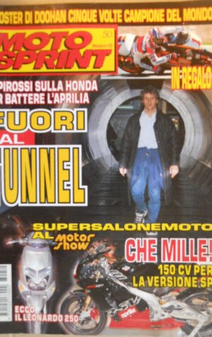 Motosprint 50 1998 loris Capirossi - Al Motor Show che APRILIA!!