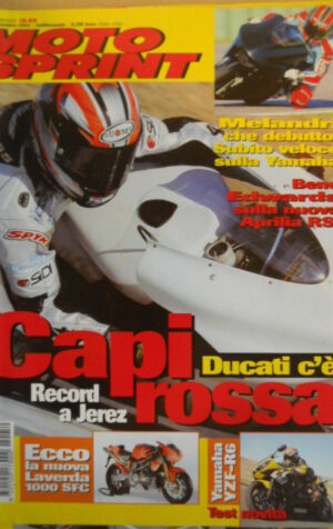 Motosprint 50 2002 la Ducati c'è con Capirossi - Laverda 1000 SFC