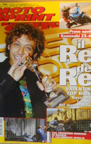 Motosprint 50 2004 il Re dei Re Valentino Rossi - Test Kawasaki ZX-6R