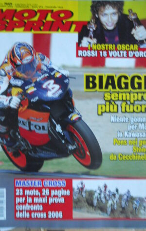 Motosprint 50 2005 Master Cross 23 moto 26 pagine per la maxi prova