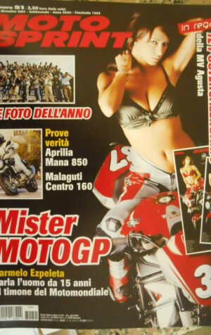 Motosprint 51 2007 Test Aprilia Mana 850 - Malaguti Centro 160