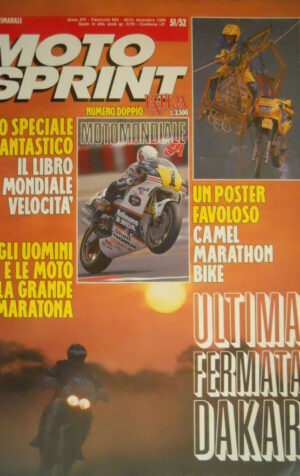 Motosprint 51/52 1989 Speciale Ultima Fermata DAKAR