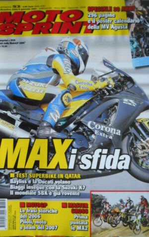 Motosprint 52 2006 Superbike in Qatar Bayliss e Ducati volano