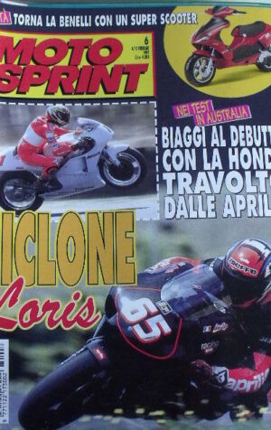Motosprint 6 1997 Biaggi al debutto con Honda - Ciclone Capirossi