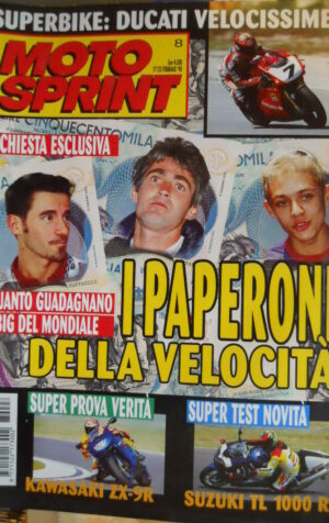 Motosprint 8 1998 Test verità Kawasaki ZX-9R - Test Suzuki TL 1000 R
