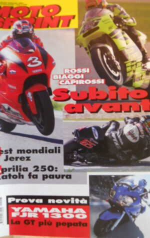 Motosprint 8 2001 Test Yamaha FJR 1300 - Biaggi Rossi Capirossi