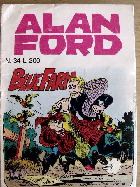 Alan Ford 34 1972 ed.Corno