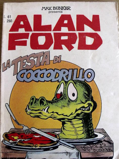 Alan Ford 61 1974 ed.Corno