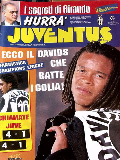 Hurrà Juventus 4 1998 Edgar David ALex Del Piero
