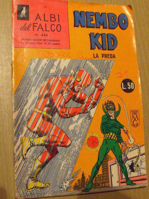 Albi del Falco Nembo Kid 444 1964 ed. Mondadori - Flash