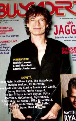 Buscadero 229 2001 Mick Jagger Shane MacGowan Mathhew Ryan