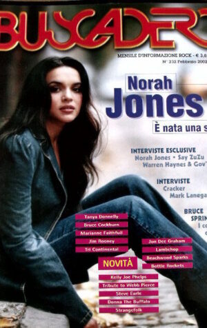 Buscadero 232 2002 Norah Jones Say Zuzu Warren Haynes & Gov't Mule