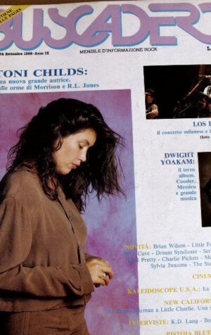 Buscadero 84 1988 Toni Childs Los Lobos Kalidoscope Usa Il mito Dwight K.D. Lang