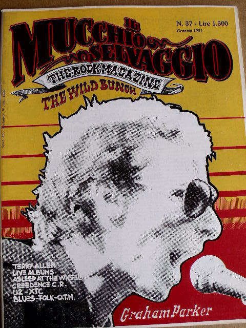 Mucchio Selvaggio 37 1981 Graham Parker U2 Terry Allen Asleep At The Wheel XTC