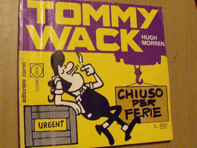 Tommy Wack 24 1973 Hugh Morren Editoriale Corno