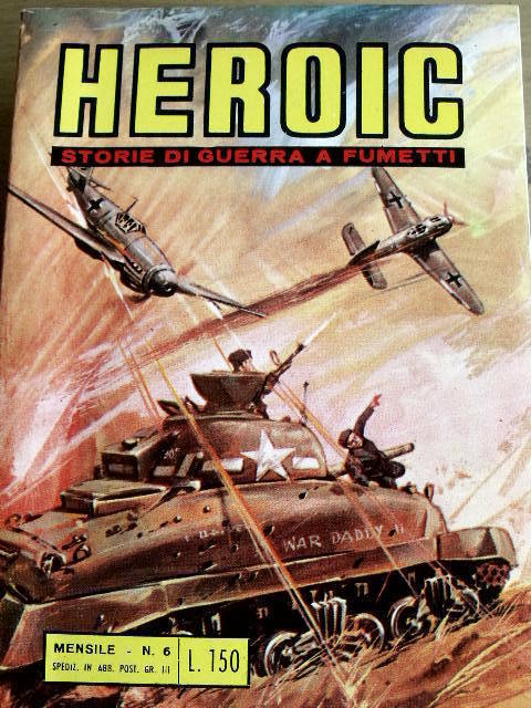 Heroic - Guerra a Fumetti 6 1971 ed. Collana Heroic ed. Alhambra