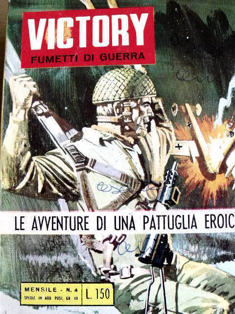 Victory Fumetti di Guerra 4 1968 ed. Alhambra