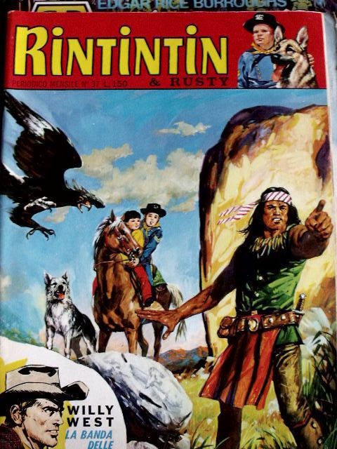 Rin Tin Tin ed. Cenisio 37 1972 - nuova serie