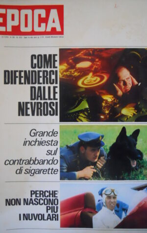 Epoca 1033 1970 Crisi automobilismo sportivo:parla Enzo Ferrari.Ornella Vanoni