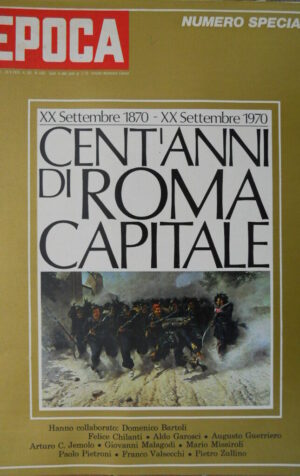 Epoca 1043 1970 Cent'anni di Roma capitale.Tromba d'aria a Venezia