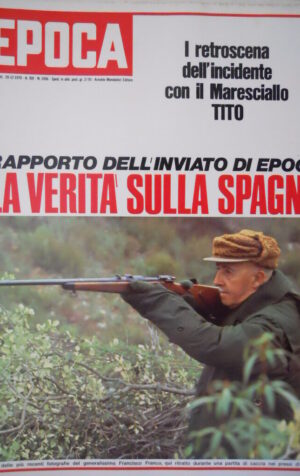 Epoca 1056 1970 Madrid:fermento antifranchista.Maria Callas.Calcio:Paran Rocco