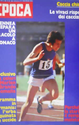 Epoca 1135 1972 Olimpiadi:Piero Mennea.Immagini del film Il Padrino