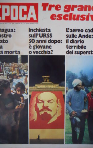 Epoca 1162 1973 Terremoto in Nicaragua.Missione di Apollo 17.URSS:primi 50 anni