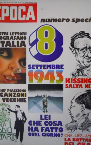 Epoca 1196 1973 Inchiesta mondo arabo:Gheddafi.08/09/1943 i tedeschi in Italia