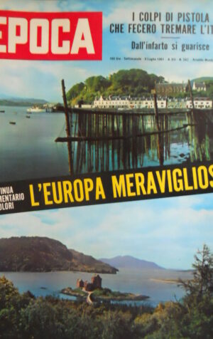 Epoca 562 1961 Antonio Pallante:l'attentatore di Togliatti.Episodi Casa Bianca