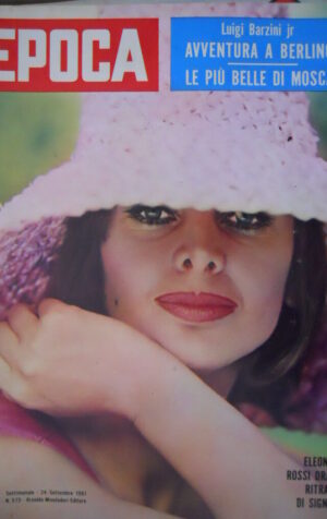 Epoca 573 1961 Il segreto di Adenauer.Liz Taylor.Juan Carlos e Sofia di Grecia